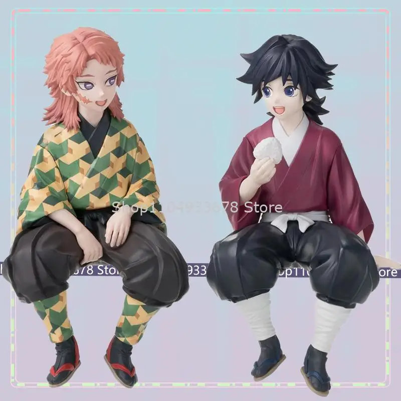 Demon Slayer: Kimetsu No Yaiba-To The Hashira Training Premium Sabito Original figura genuina modelo coleccionista estatuilla juguetes regalo