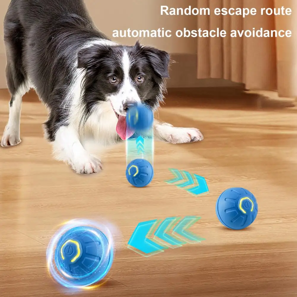 4.5cm Interactive Dog Toy Ball For Dogs Motion Activated Automatic Intelligent Rolling Ball Stimulating Entertainment Pet Toy