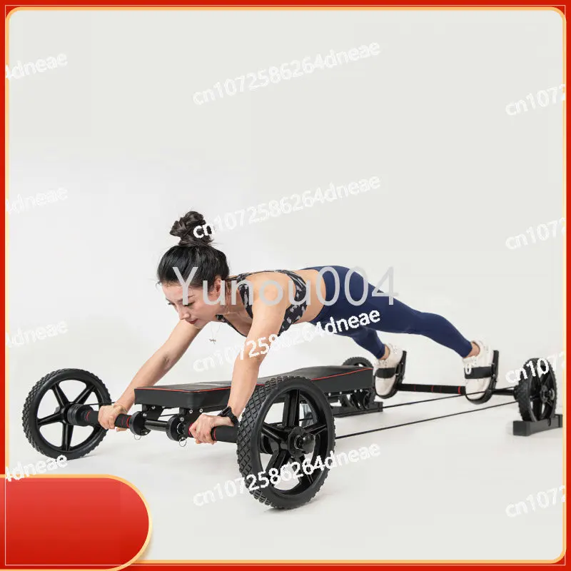 دراجة تمرين متعددة الوظائف، معدات رياضية لبطن الضفدع ذات الارتداد التلقائي، آلة فقدان الوزن، نظام اللياقة البدنية لإجمالي الجسم #3