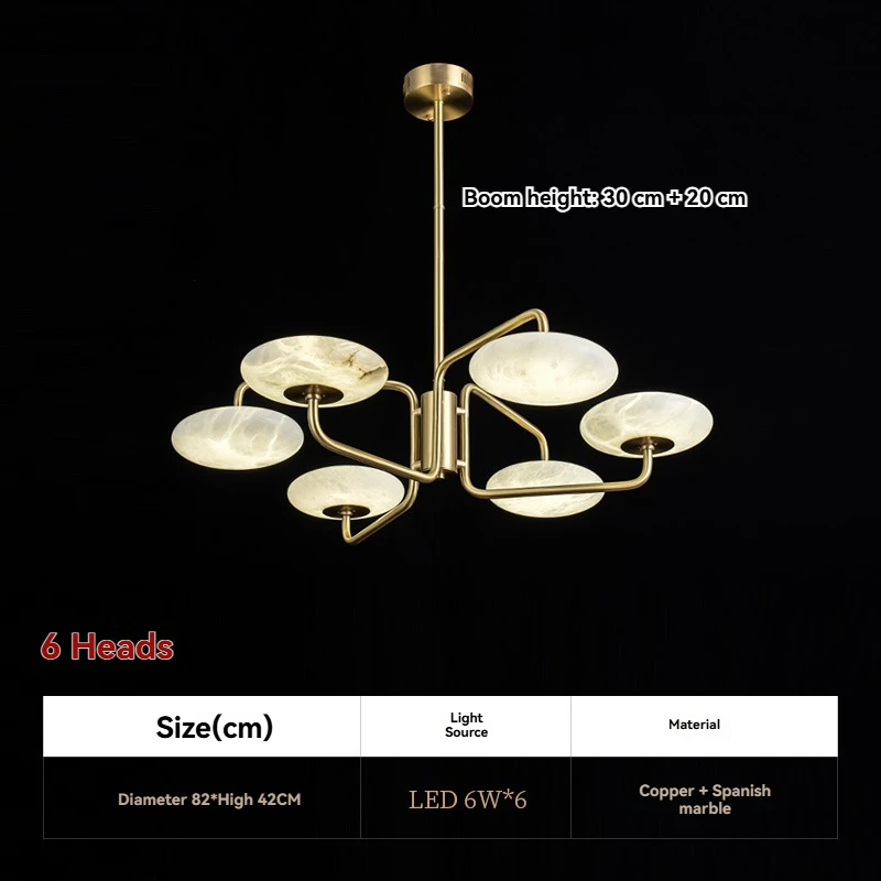 Marmor Ball Decke Kronleuchter Nordic Runde Alabaster Schlafzimmer Kronleuchter Messing Gold Anhänger Beleuchtung Für Esszimmer Wohnzimmer