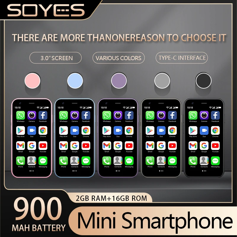 3G All-Network Unlocked Mini Smart Phone 3-Inch Android System with Location Tracking Outdoor Portable Dual SIM Dual Standby