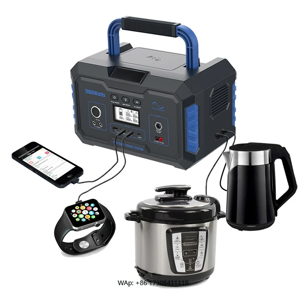 Portable solar power station 300w brand super solar charging rechargeable solar generator