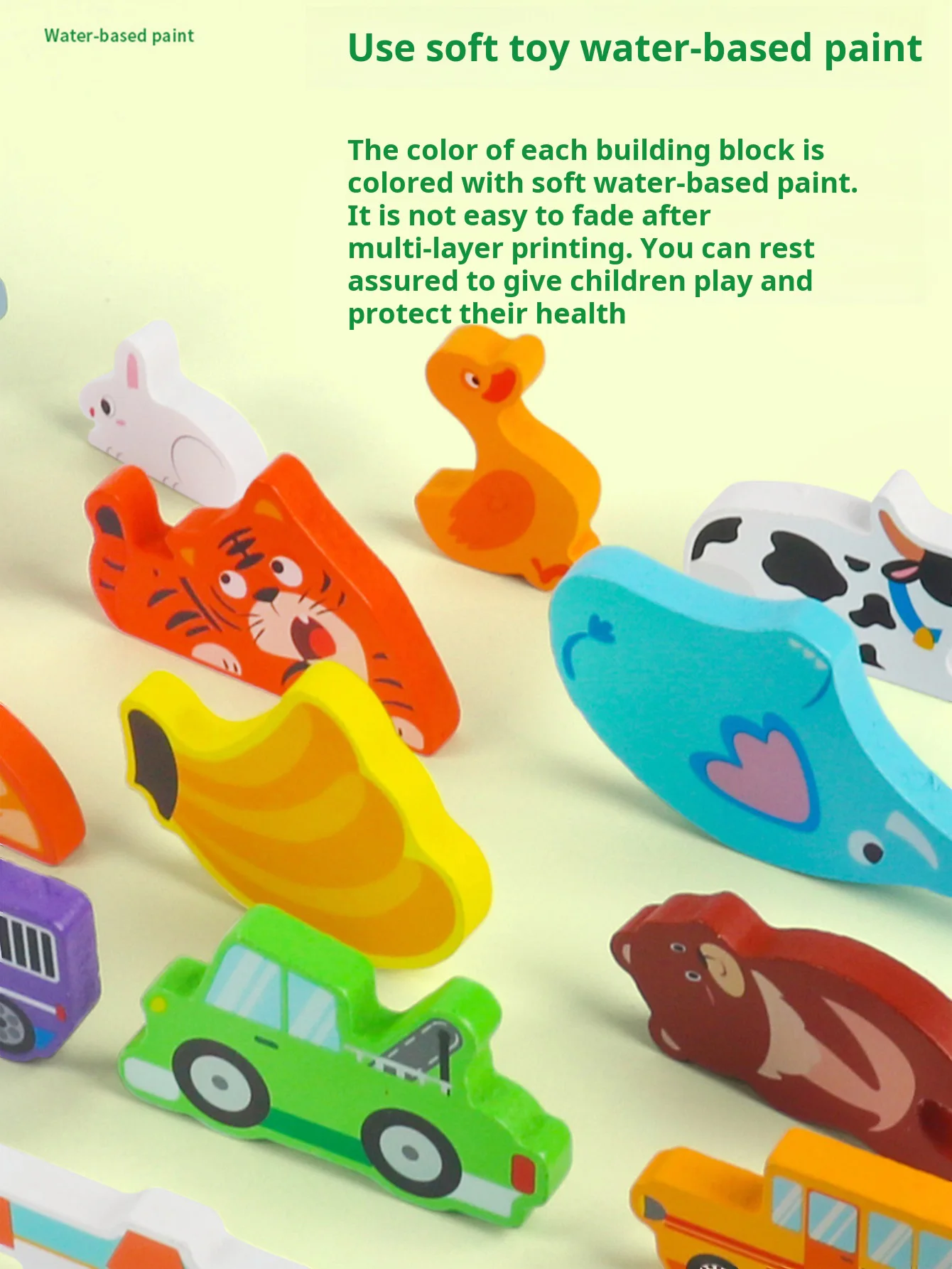 خشبية الإبداعية ثلاثية الأبعاد لوحة الكرتون لغز مكدسة اللبنات الطفل التعليم المبكر مسدس لغز لعب هدية عيد ميلاد