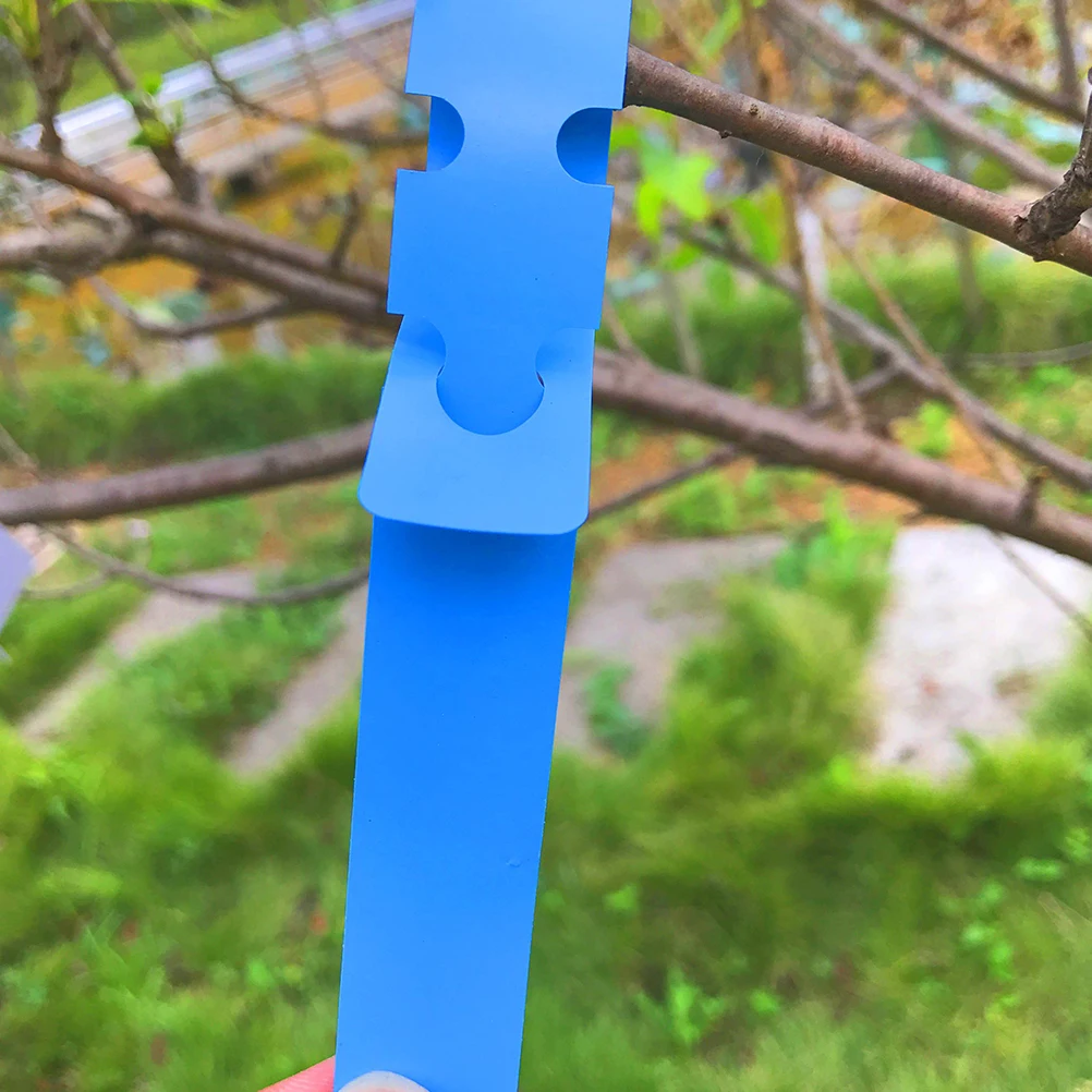 

200 Pcs Flower Pot Gardening Label Vegetable Supplies Plant Tree Tags Red for Plants Blue Labels