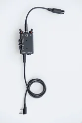 Tactical Mpu5 Model Standard Dual Metallic Single And Dual Channel Functional PTT Intercom Wireless PTT Tactical Headset Dual