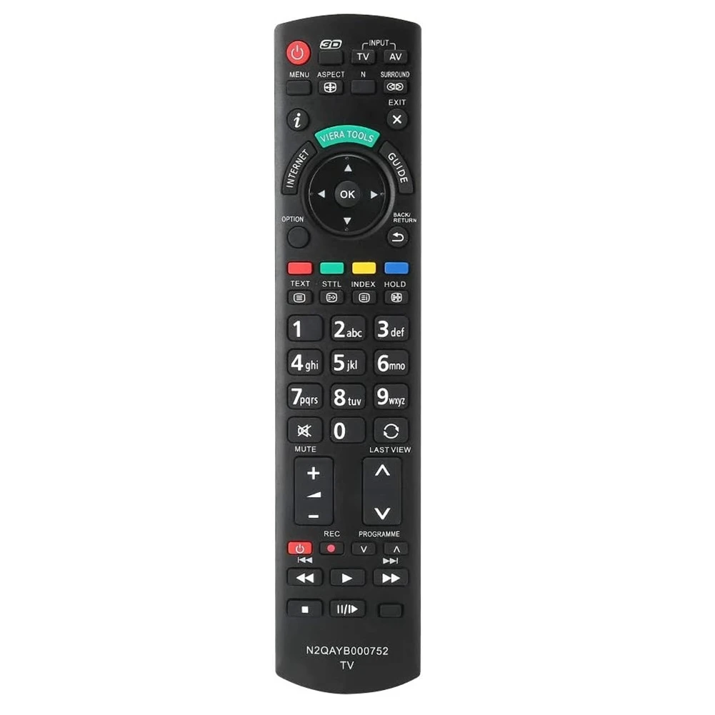 N2QAYB000752 Remote Control for Panasonic TV N2QAYB000572 N2QAYB000487 EUR7628030 EUR7628010 N2QAYB000352 N2QAYB000753