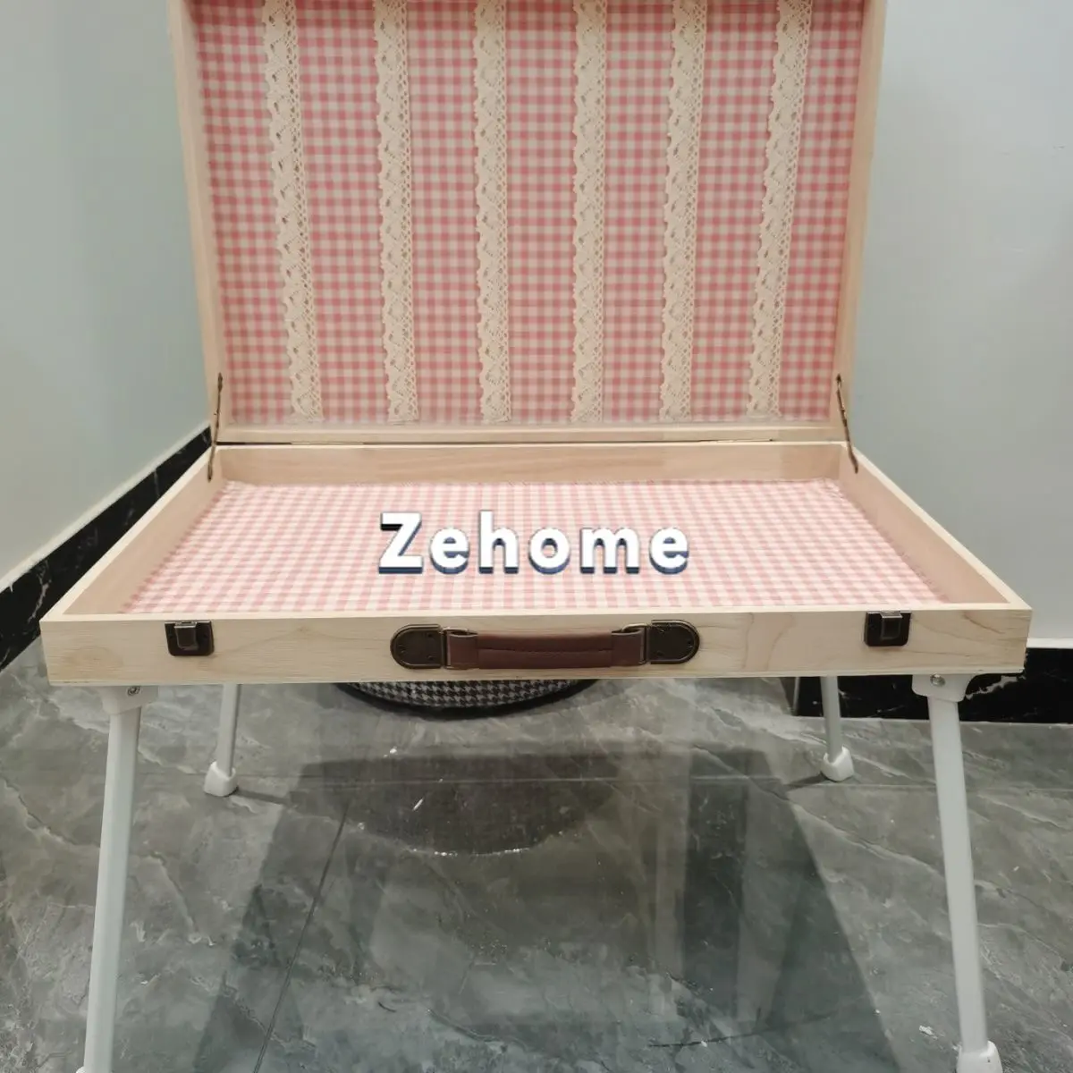 Stall, handmade night market wooden jewelry storage tool, foldable and portable stall display rack