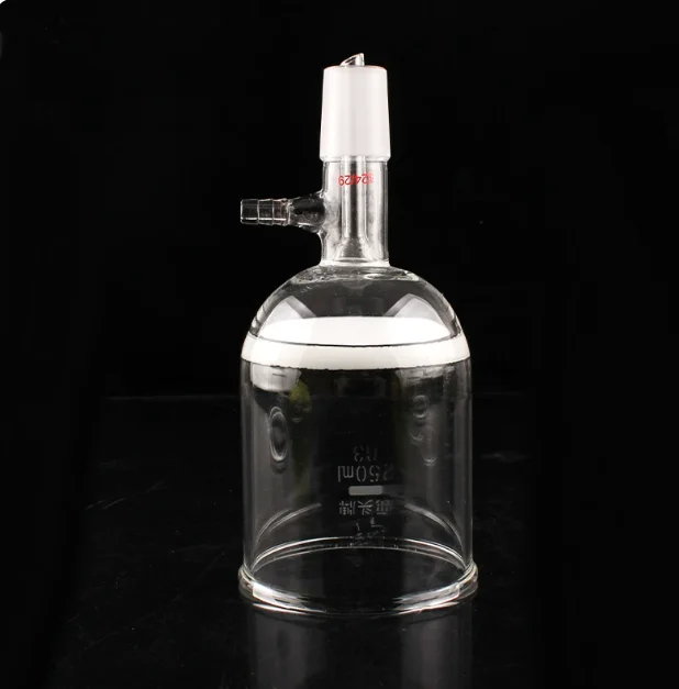 60ml Joint 24/29 Filter Funnel Sand Core G3 Coarse Lab Glass