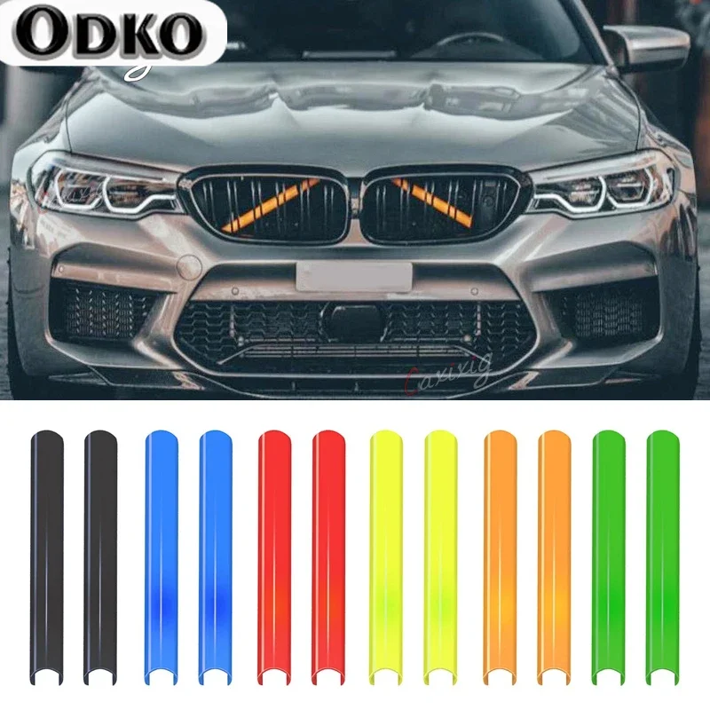 

BETTERHUMZ Car Front Grille Trim Strip For BMW F20 F22 F25 F26 F30 F32 F44 G20 G30 F07 F10 X1 F48 G11 M Sport Grill Accessories