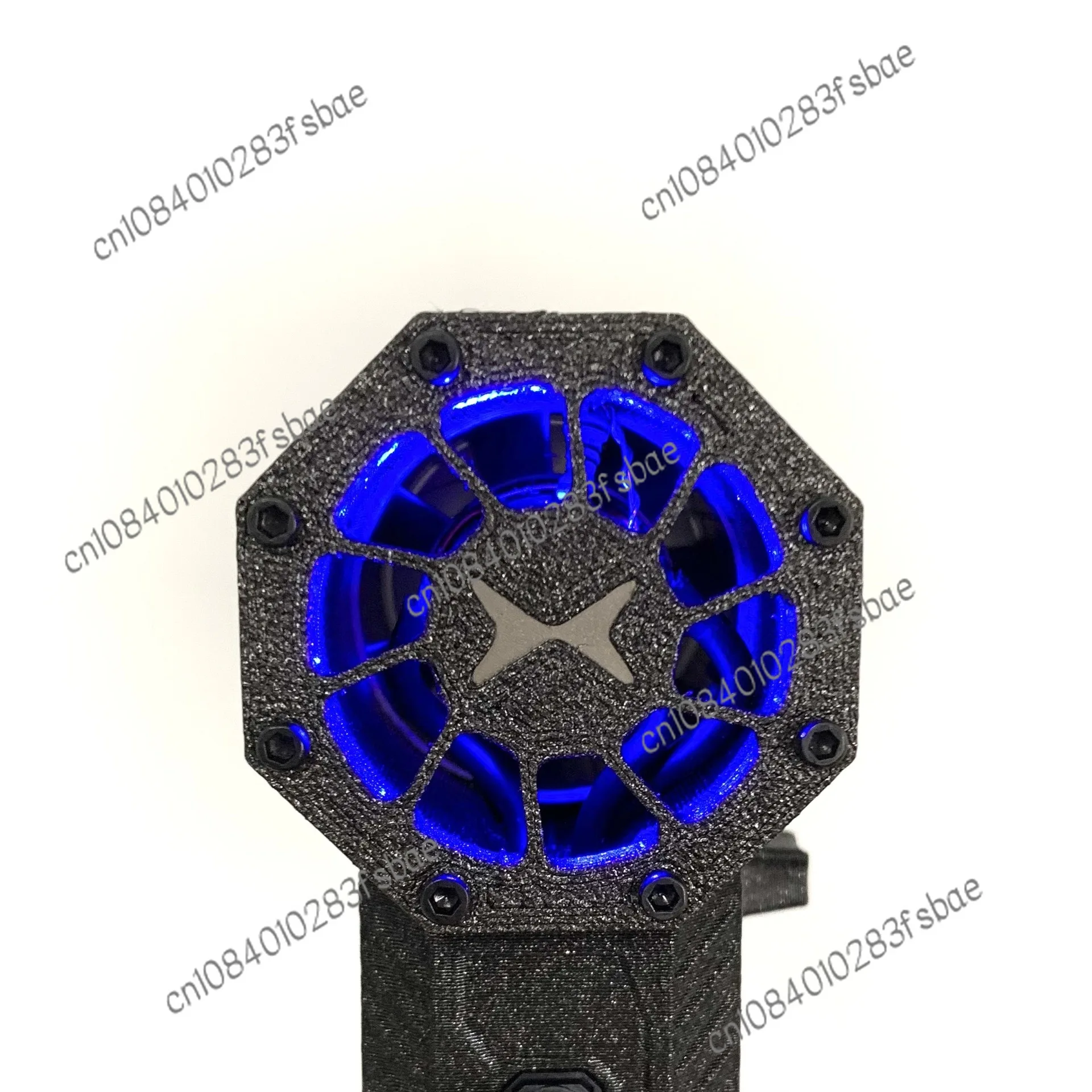 LED Colored Lamp Mini Turbo Boost Violent Fan Turbo Jet Fan Multi-Purpose Built-in Battery