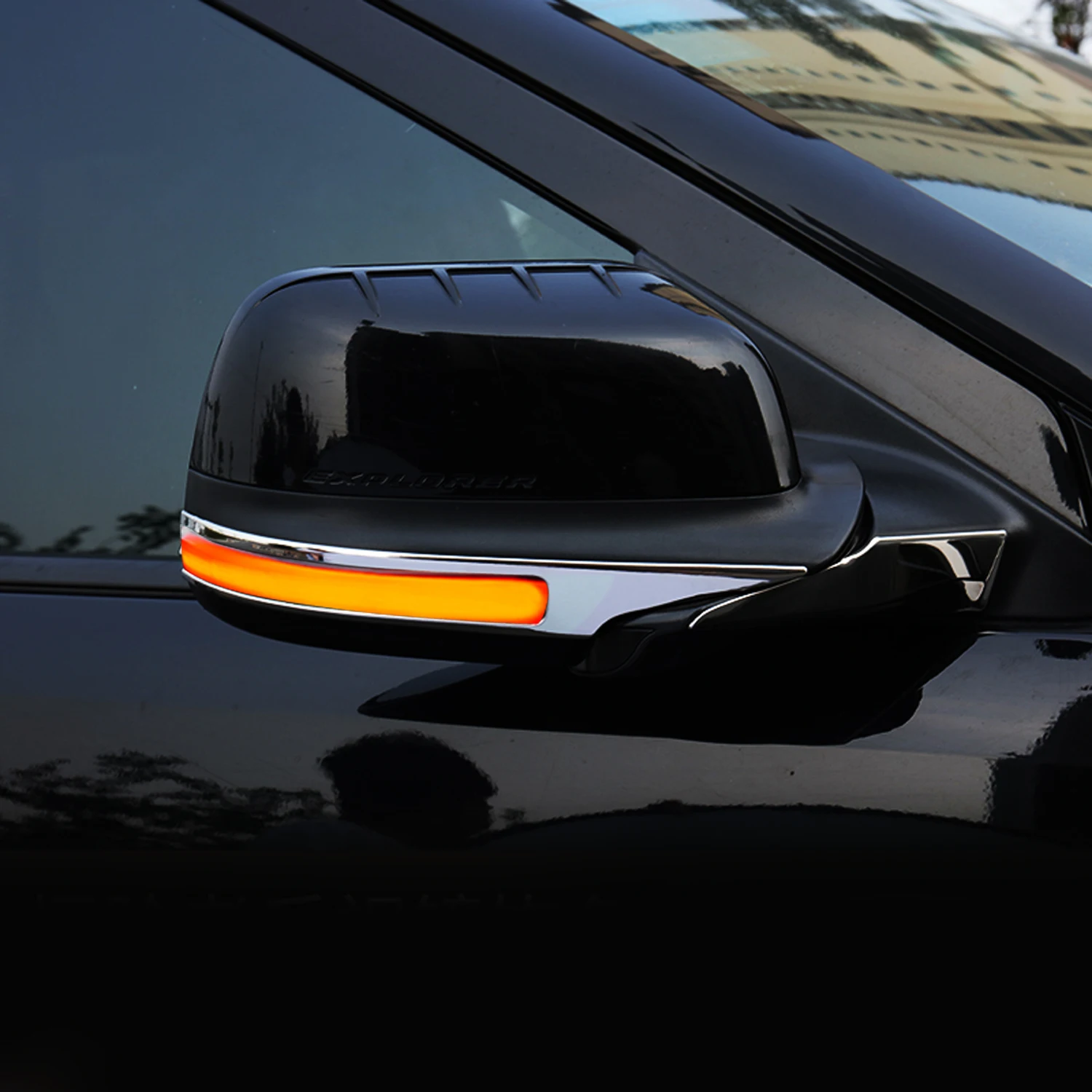 

Для Ford Explorer 2011-2019 автомобильные аксессуары, индикаторные огни бокового зеркала, мигалка, последовательные динамические указатели поворота, 1 комплект