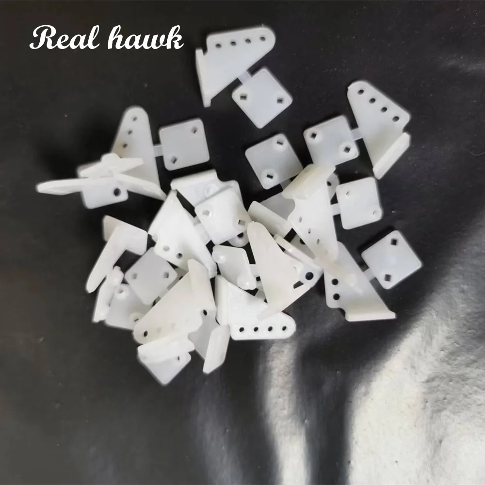 

10 Sets/lot nylon square Pin Horns 15x20 4hole L15xW11xH20 without screw RC Airplanes Parts Electric Planes Foam Aeromodell