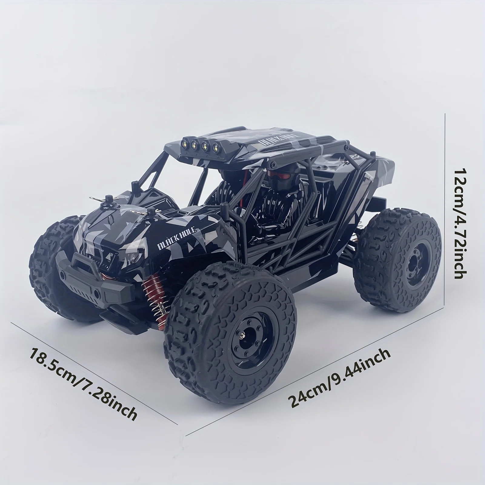 All Terrain Off-Road RC Cars, 80KM/H High Speed, Full Scale 4WD Waterproof Vehicle, Drifting/ Racing/ Climbing Car, 30 Minutes P