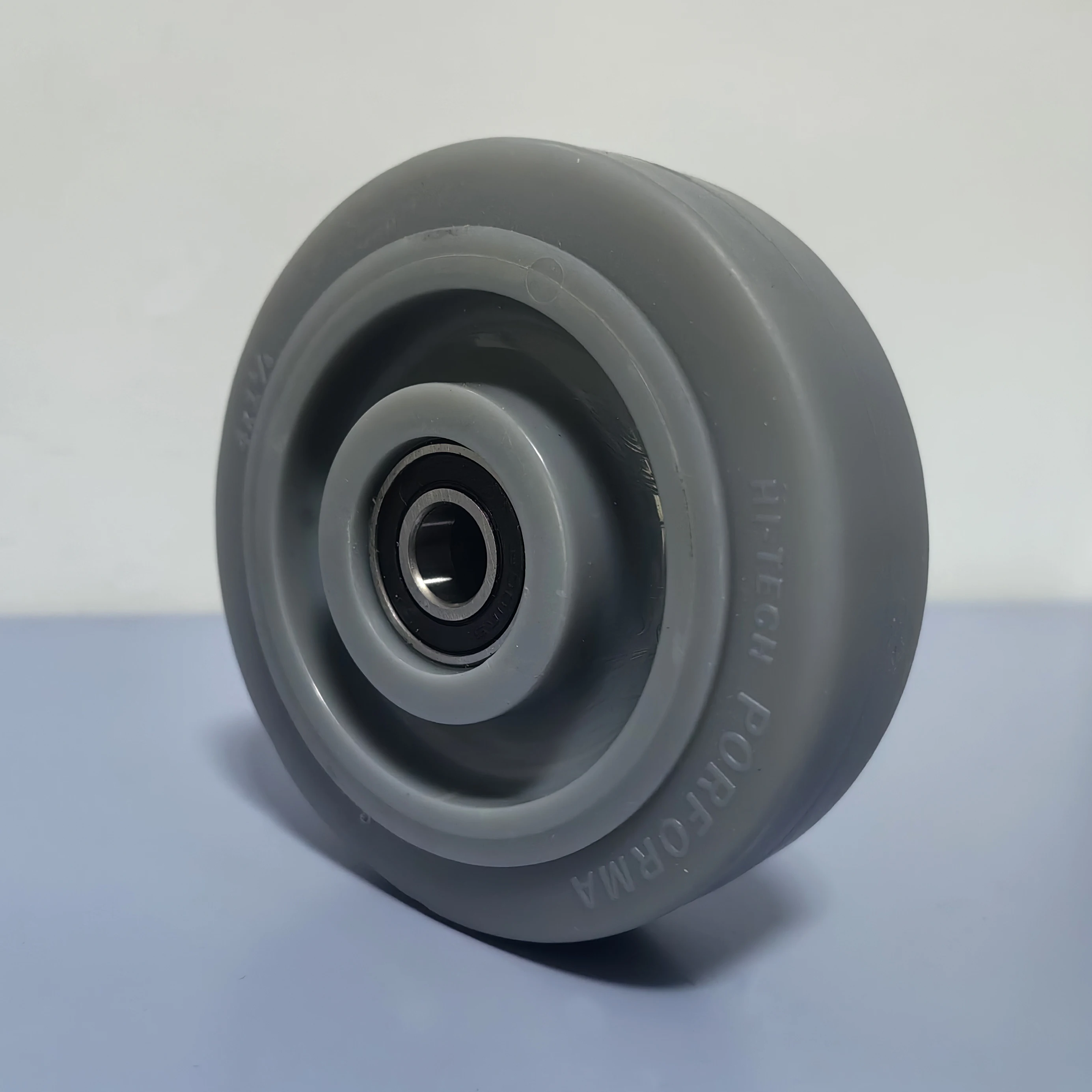 4-Inch Rubber Mute  Trailer Wheels, Roll Casters,DIY Parts