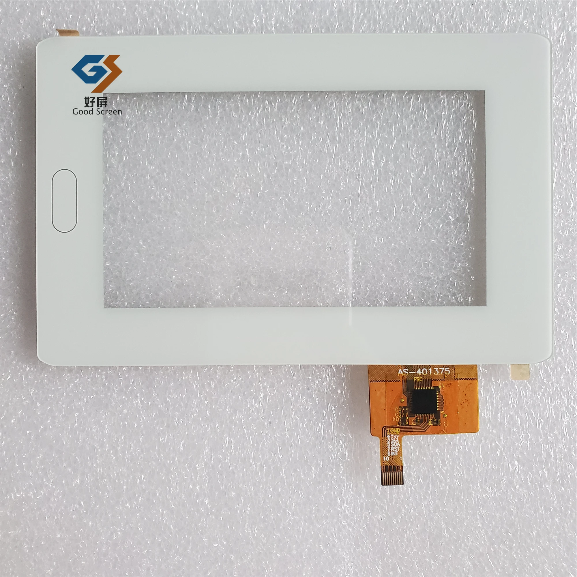 

4 Inch white touch screen JSD-141002 AS-401375 Capacitive touch screen panel repair and replacement parts