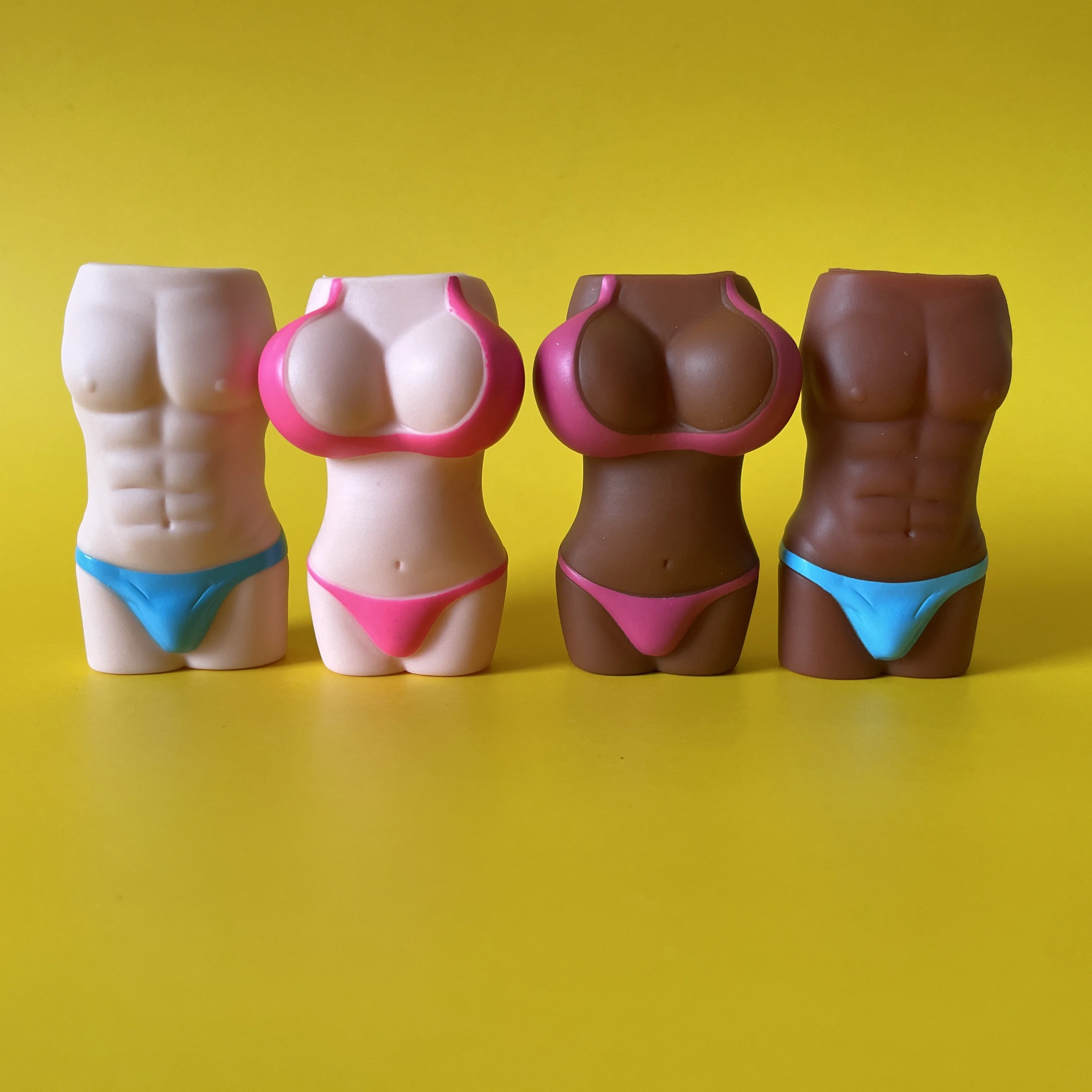 

Silicone Sexy Bikini Man and Lady Lighter Case Protective Shell