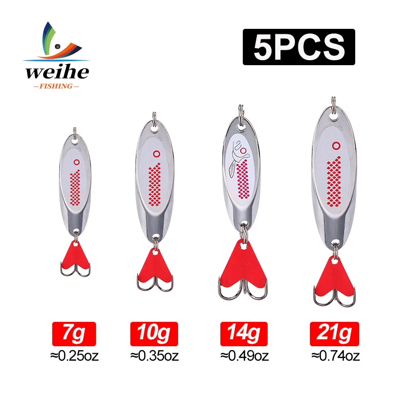 WEIHE 5 Stück Schräg Geschnittene Pailletten Luya-Köder Pferde-Lippenstift Herz-Pailletten