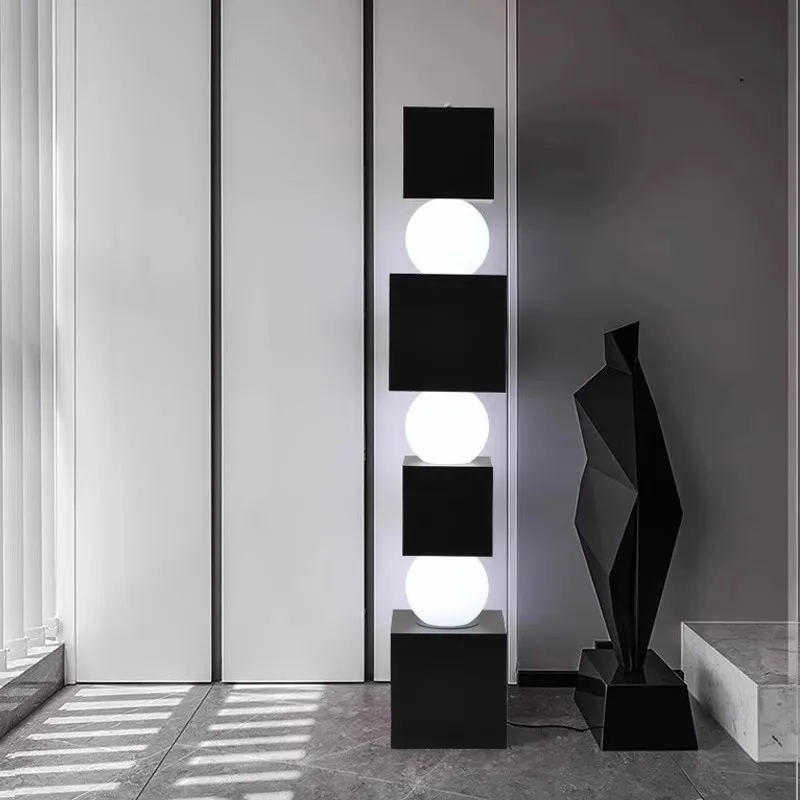 Artistic Floor Lamp Living Room Sofa Side Decorative Ornament Lamp High-End Atmosphere Light Bedroom Bedside Lamp LED Lighting