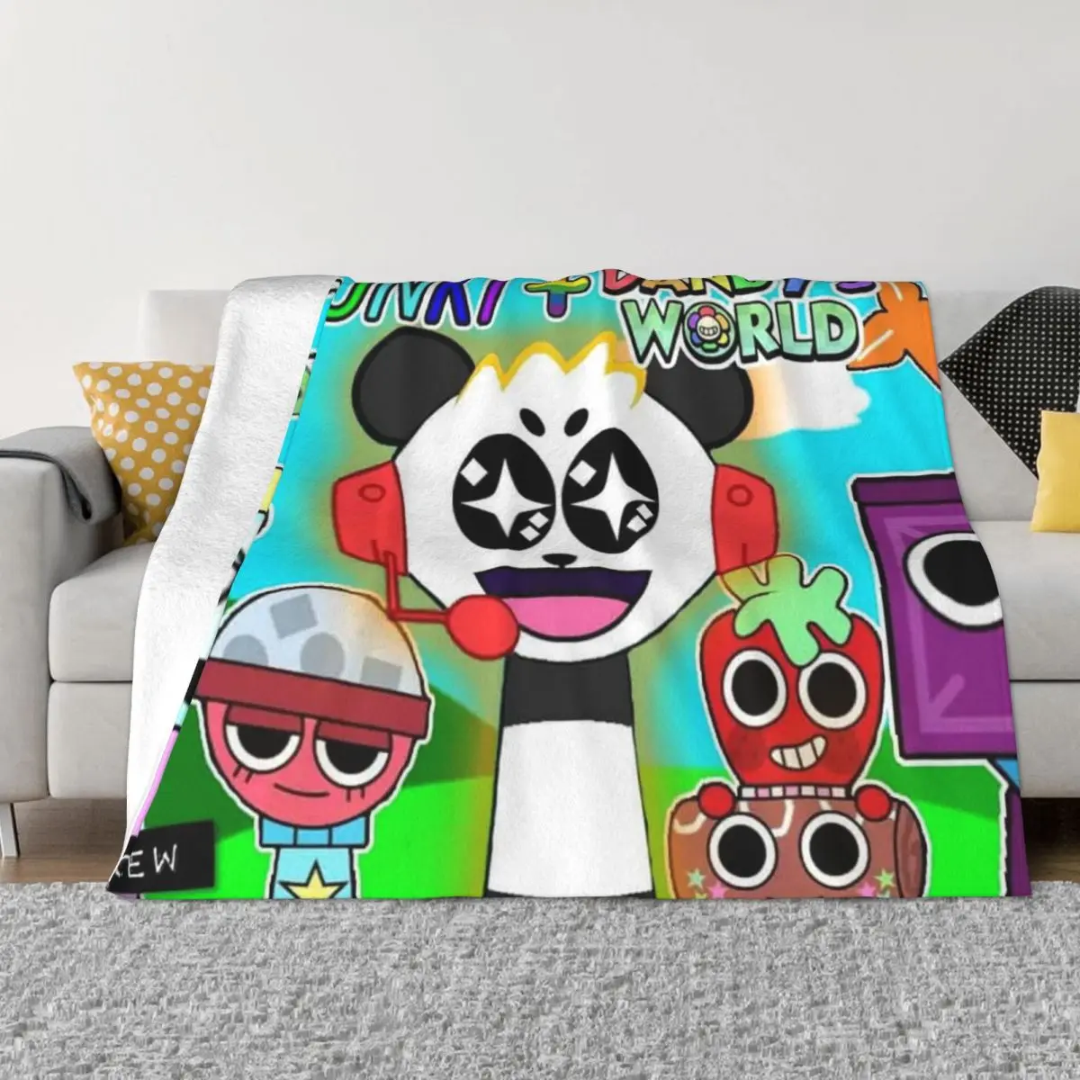 

Dandys World Game 000478 Camping Bed Blanket Throw Blanket comfort warm soft Personalized blankets Throw Blanket