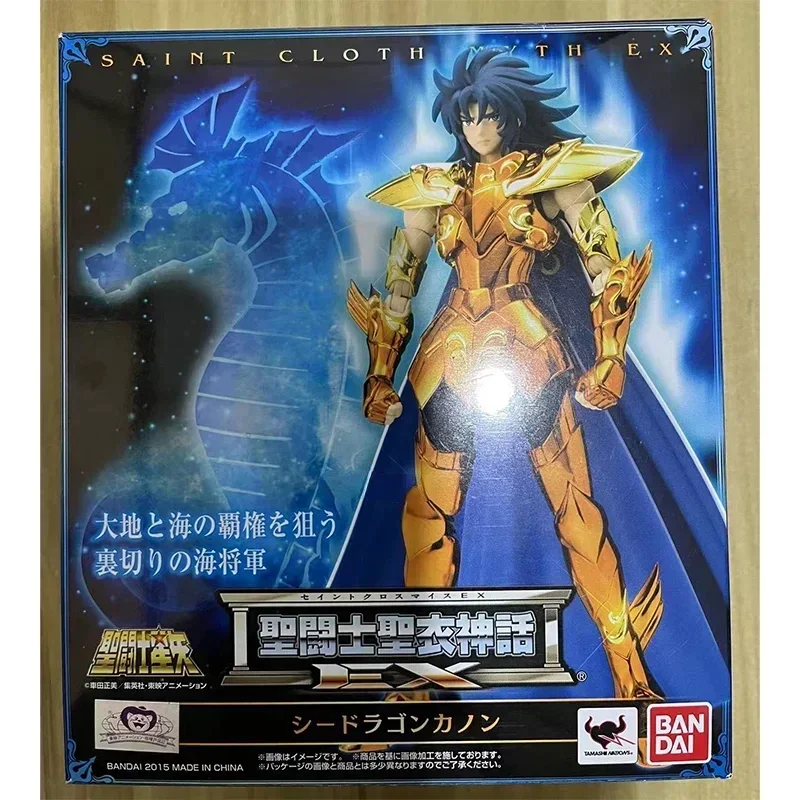 

В наличии Bandai, оригинальная подвижная фигурка Saint Seiya EX Saint Cloth Myth Sea Dragon Kirin Garon, игрушка в подарок