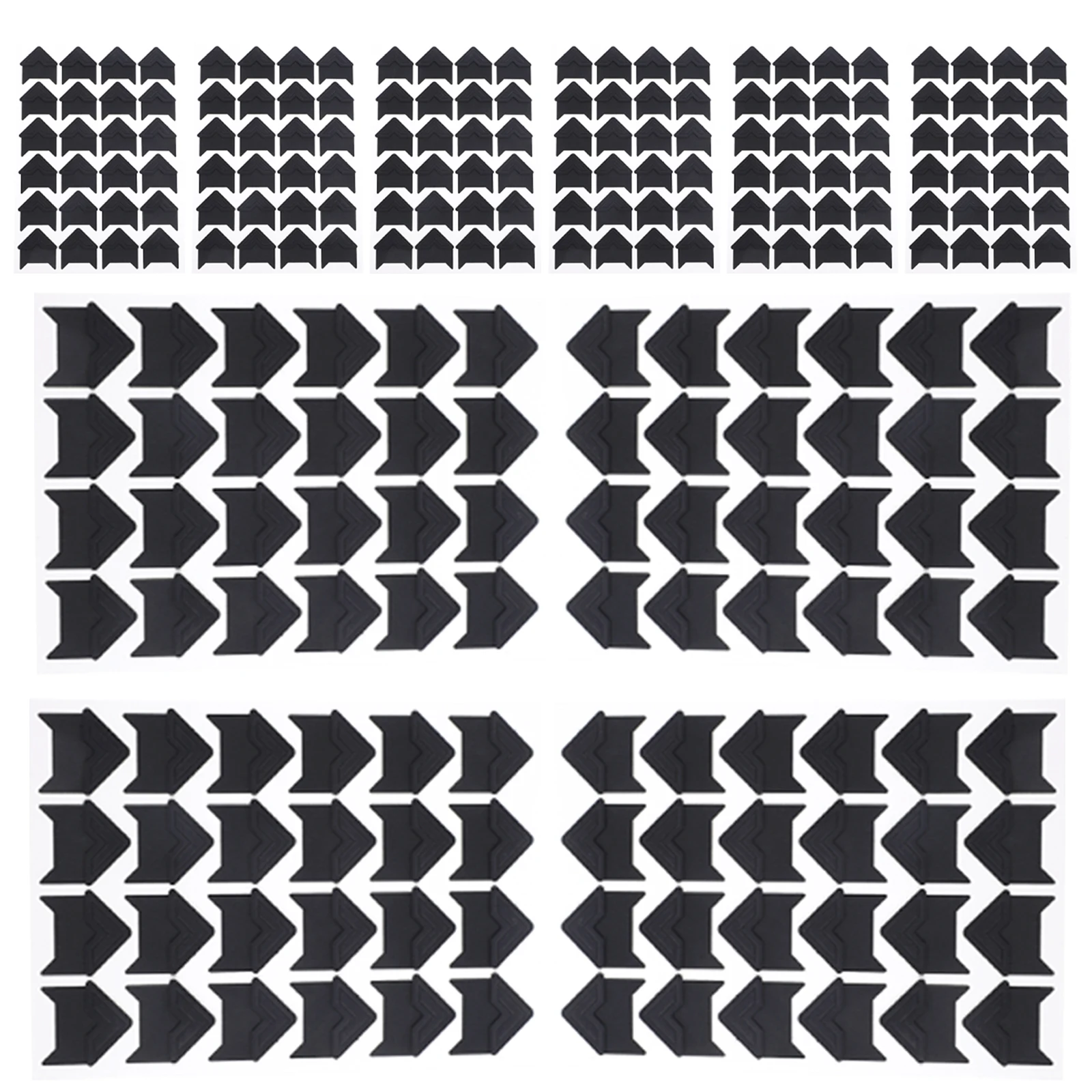 

10 Sheets Photo Corners Self Adhesive Mounting Corners for Scrapbook Photo Album Journal Diary Journal Diary Organizer