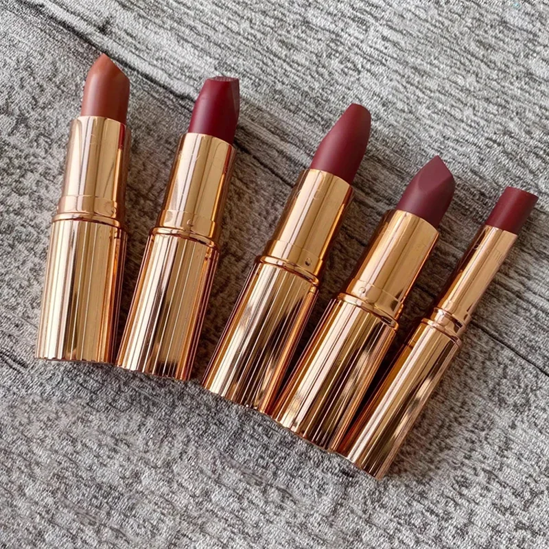 CTスター同系色スモールゴールドチューブリップスティックピロートーク新色コードショーコンプレクションロージー改善リップカラーアドバンスドコスメティックス