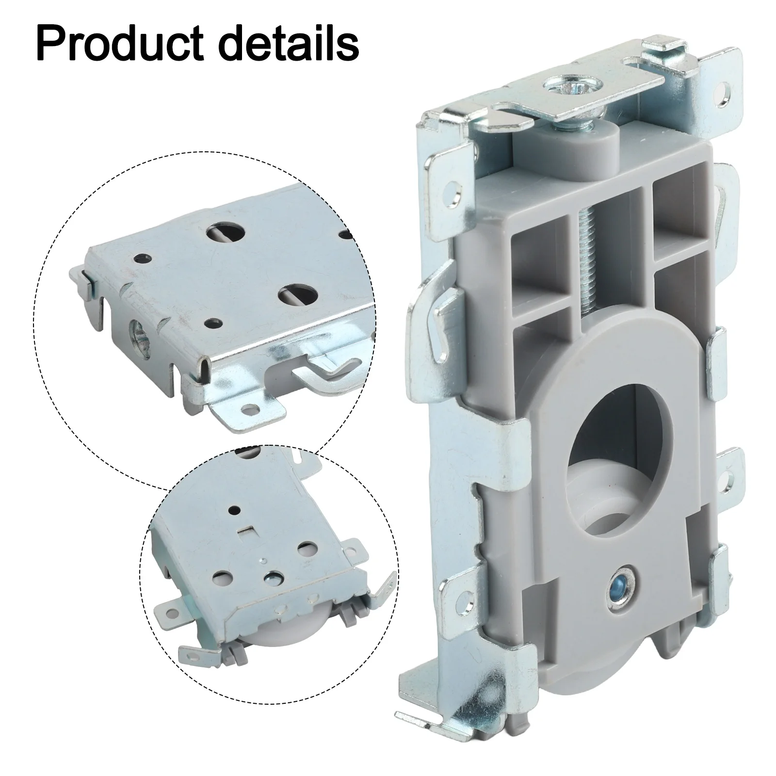 1 قطعة أدلة الباب المنزلق المعدني بكرات-بلاستيك دائم انزلاق الباب بكرة انزلاق الباب الصلب التقسيم السفلي المسار كام الأسطوانة