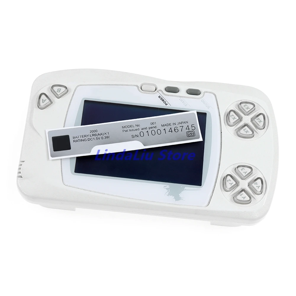 200PCS Replacement For WSC Game Console Case Back Cover Color Sticker Accessories Repair Parts For WSCC