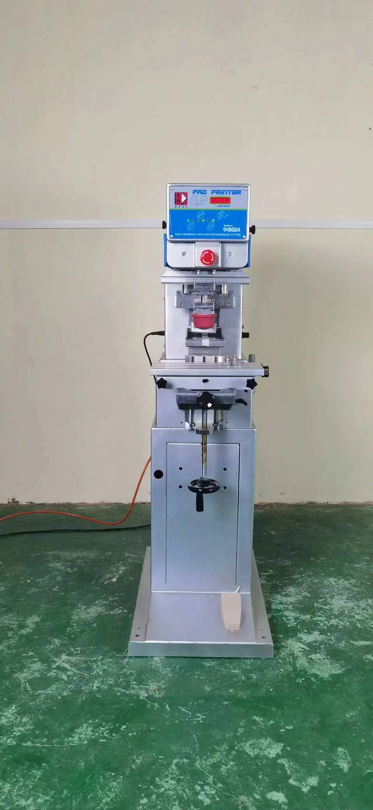 Fabrieksprijs Kleine Tampondrukmachine Enkele kleur Tampondrukmachine