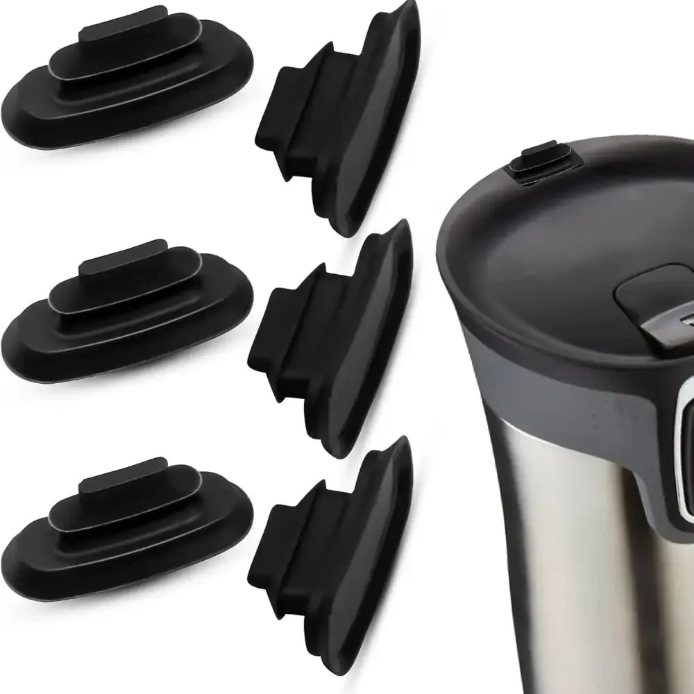 

6 шт. запасные части, пищевая резиновая пробка для крышки, силиконовая многоразовая уплотнительная пробка для бутылки с водой, герметичная пробка для крышки кружки для Contigo