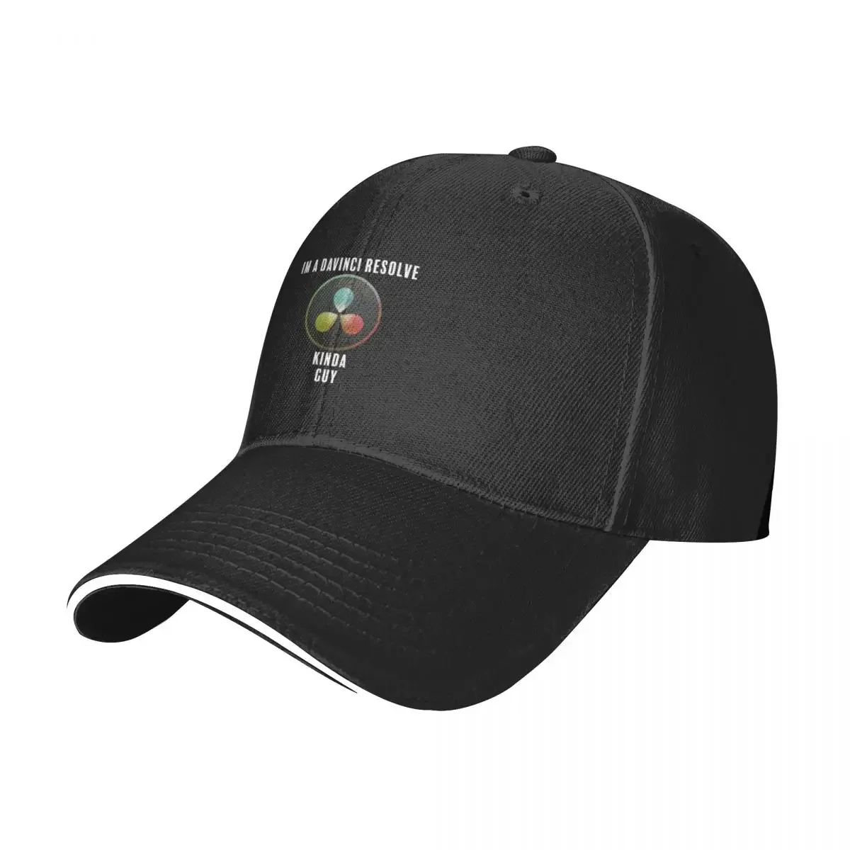 Davinci Resolve Kinda Guy Baseball Cap Ball Cap Trucker Hat hiking hat Man Women's