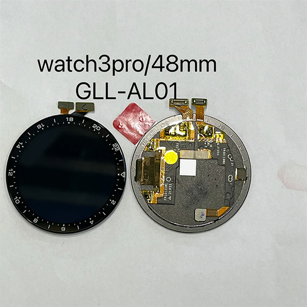 

1PC 48mm Replacement Screen Assembly G LL-AL01 Smart Watch Spare LCD Screen For Huawei Watch 3Pro Repair Parts