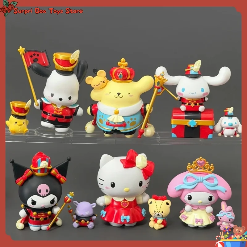 

In Stock Sanrio Characters The Nutcracker Series Blind Box Kawaii Collect Figurines Decor Model Toys Mystery Box Christmas Gift