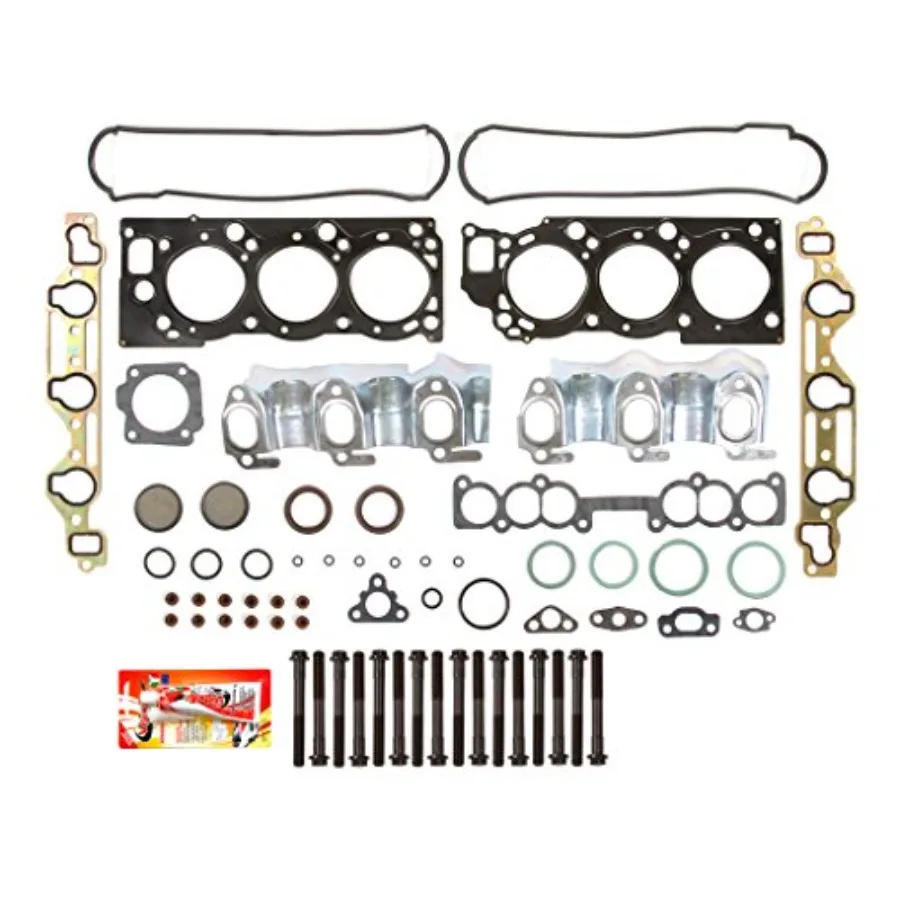 

Compatible With 8895 Toyota 4Runner T100 3.0 3VZE SOHC MLS Steel Head Gasket Set Head Bolts for Engine Repair and Performance U