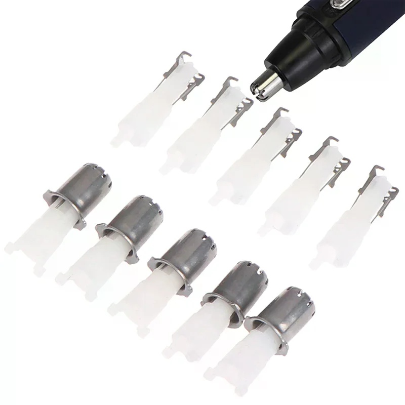 

5 шт., 22 мм, триммер для носа, сменная головка для стрижки волос в носу, триммер для носа, 3-в-1, электробритва, аксессуары для бритвы