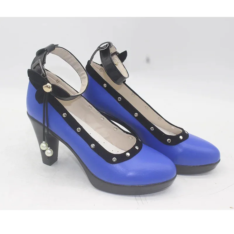 

2025 11 ROLECOS Game FF7 VII Remake Tifa Lockhart Shoes Boots Halloween Party Costume Accessories Custom Made