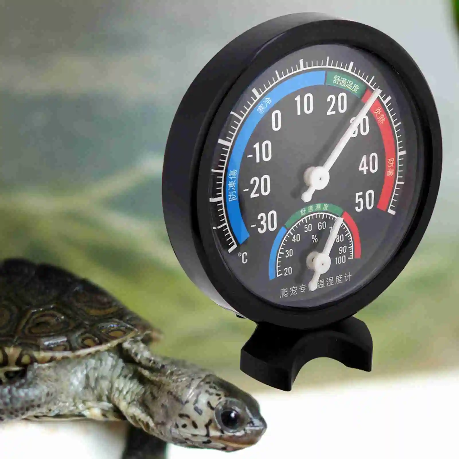 2 in 1 Reptile Tortoise Spider Pet Terrariums Temperature Hygrometer Thermometer Hygrometer Reptile Thermometer Thermometer