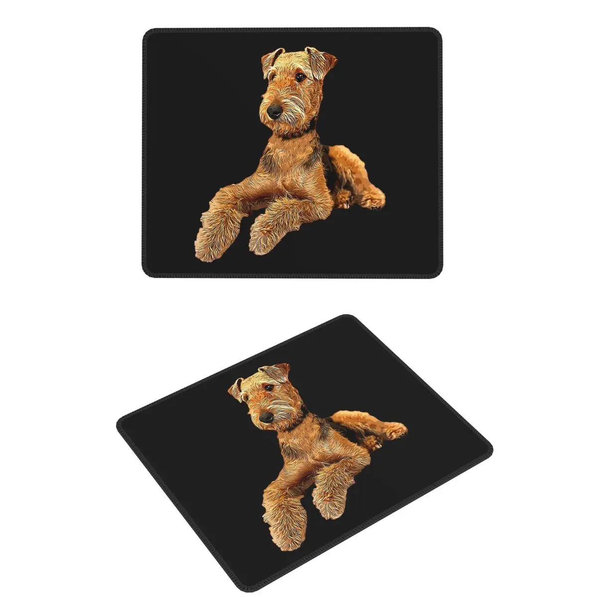 

Airedale Terrier красивый коврик для мыши с собакой, компьютерная клавиатура, коврик для мыши, геймерский коврик для ноутбука, офисные аксессуары, настольные коврики
