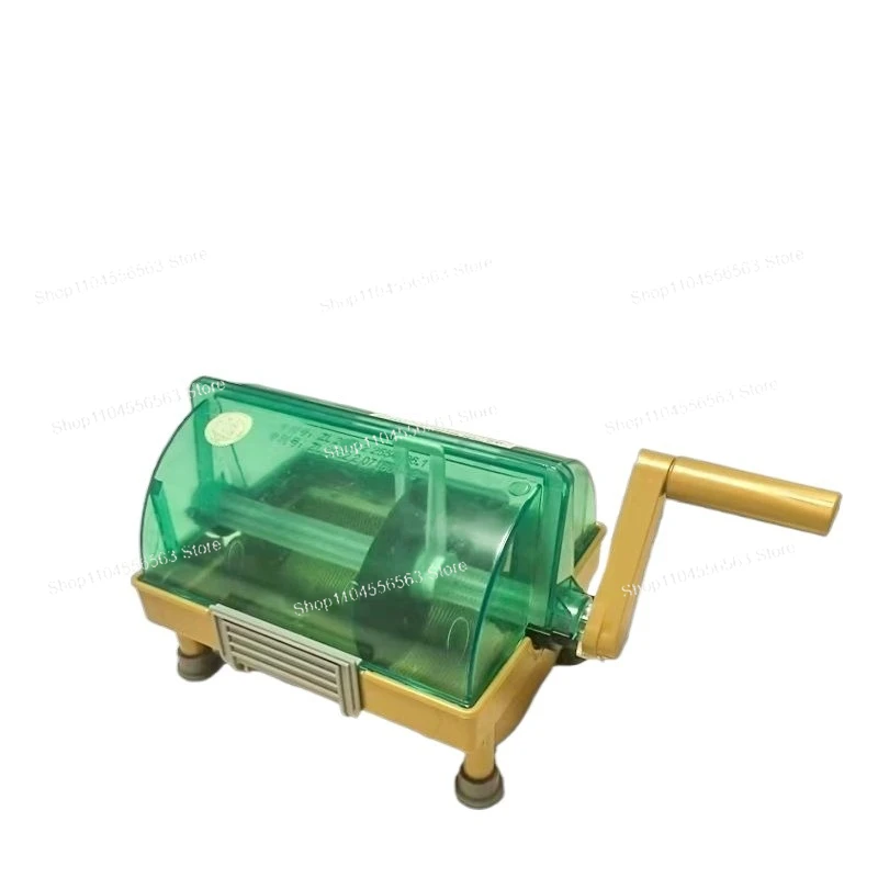 

Multifunctional Hand Cranked Vegetable Cutter Commercial Onion Chive Pepper Small Size Kitchen Tool