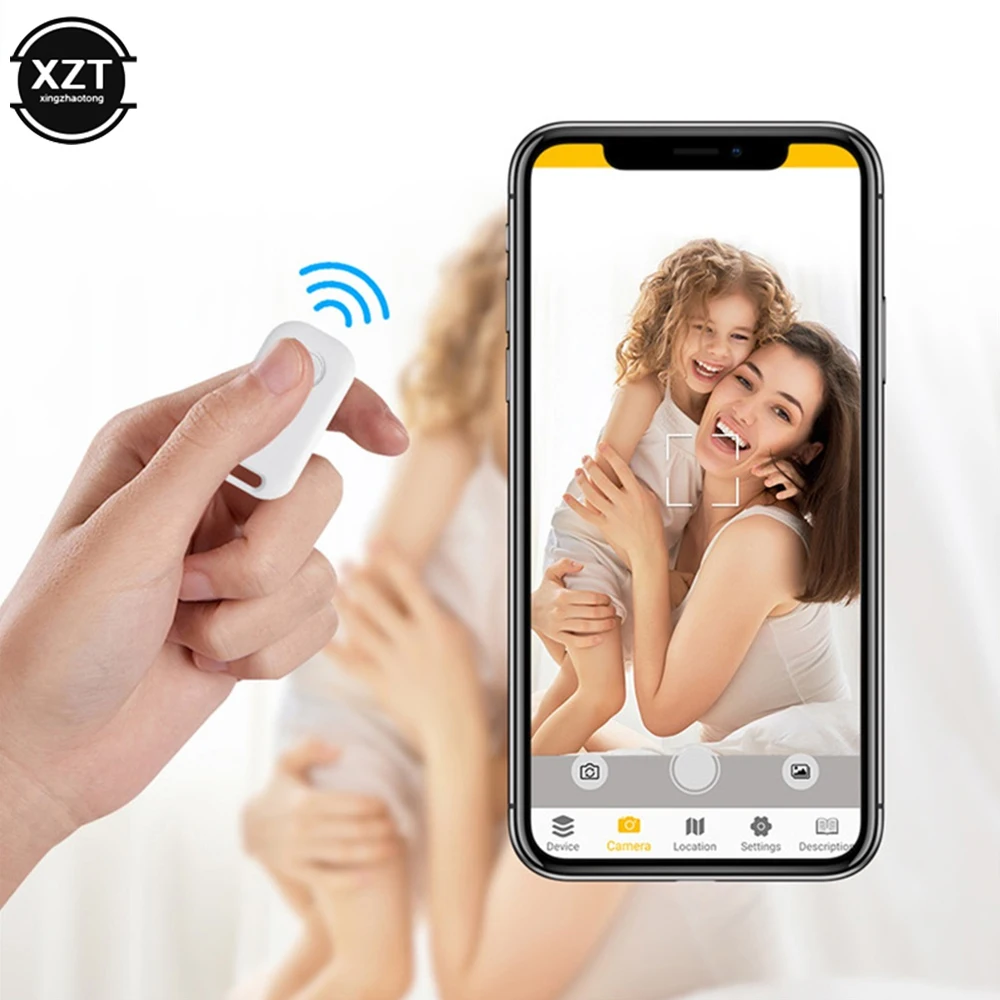 Smart Mini Anti Lost GPS Tracker Keychain Alarm Smart Wireless Bluetooth-compatible Location Tracker Tag 2-way Search Key Finder