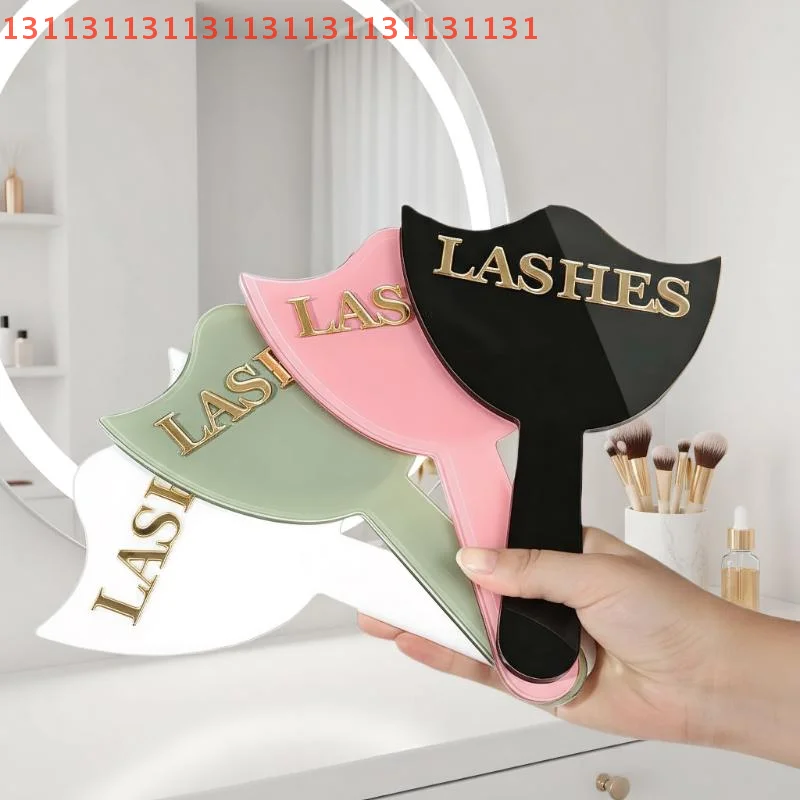 مرآة تمديد رموش احترافية مع مقبض للرموش الدقيقة وصالونات المكياج لتزيين فني الرموش صور الدعامة #2