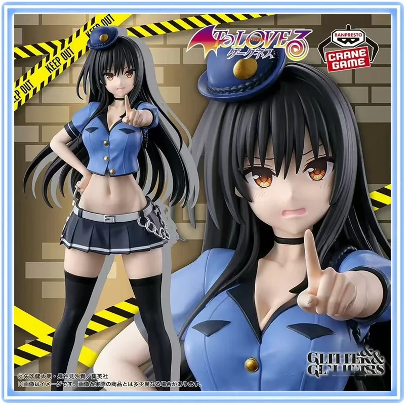 

Оригинальная фигурка Bandai To LOVE DARKNESS GLITTER&GLAMOURS Котегава Юи, версия POLICE Коллекционные фигурки, модели, подарки для хобби