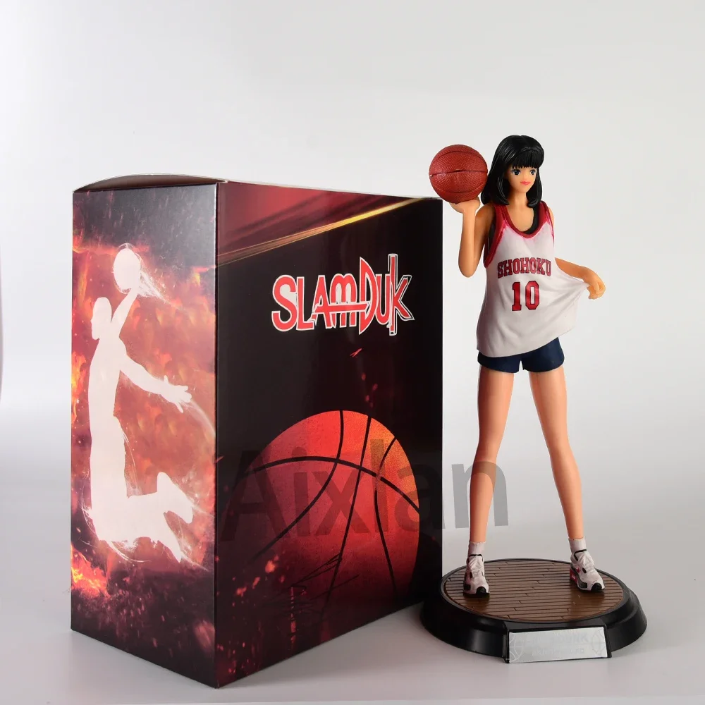 Aixlan SLAM DUNK Figure Sakuragi Hanamichi 30cm Haruko Akagi PVC Action Figure Amine Thanksgiving Gift Collectible Figurine