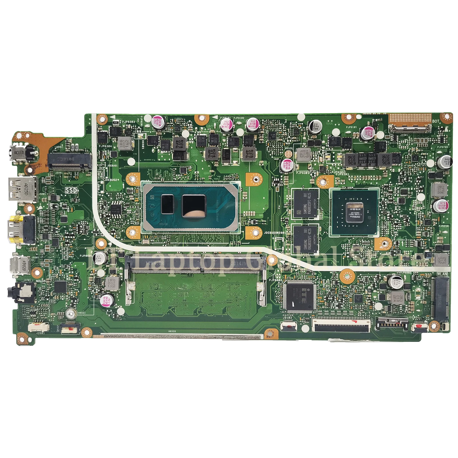 Imagem -02 - Placa Principal de Laptop X512jp Suporte Asus Vivobook X712jp V5000j X512ja X512j V5000jp pc Placa-mãe com Cpu i3 i5 i7 10 ° 4g 8g-ram