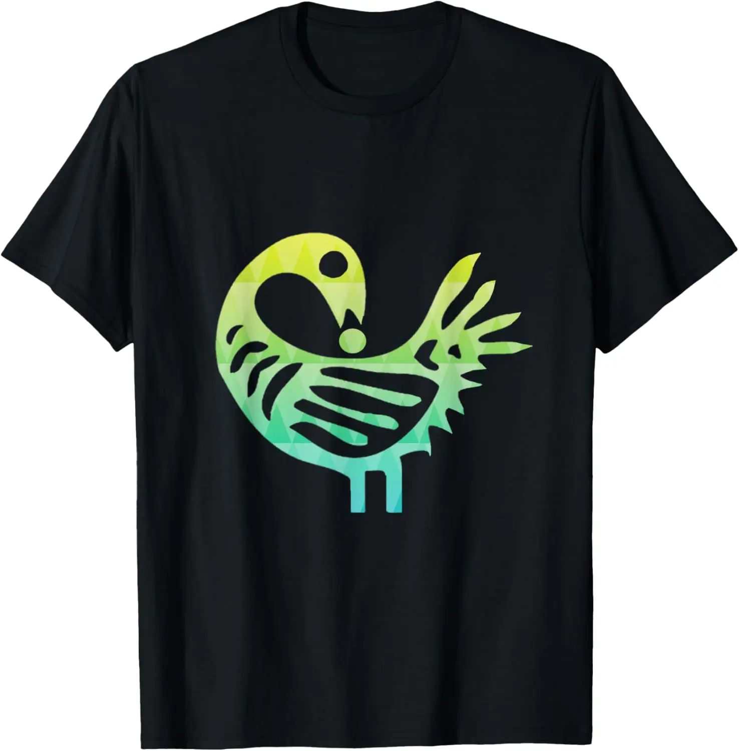 

Футболка Sankofa Bird с простым узором и афроцентрическим символом Adinkra