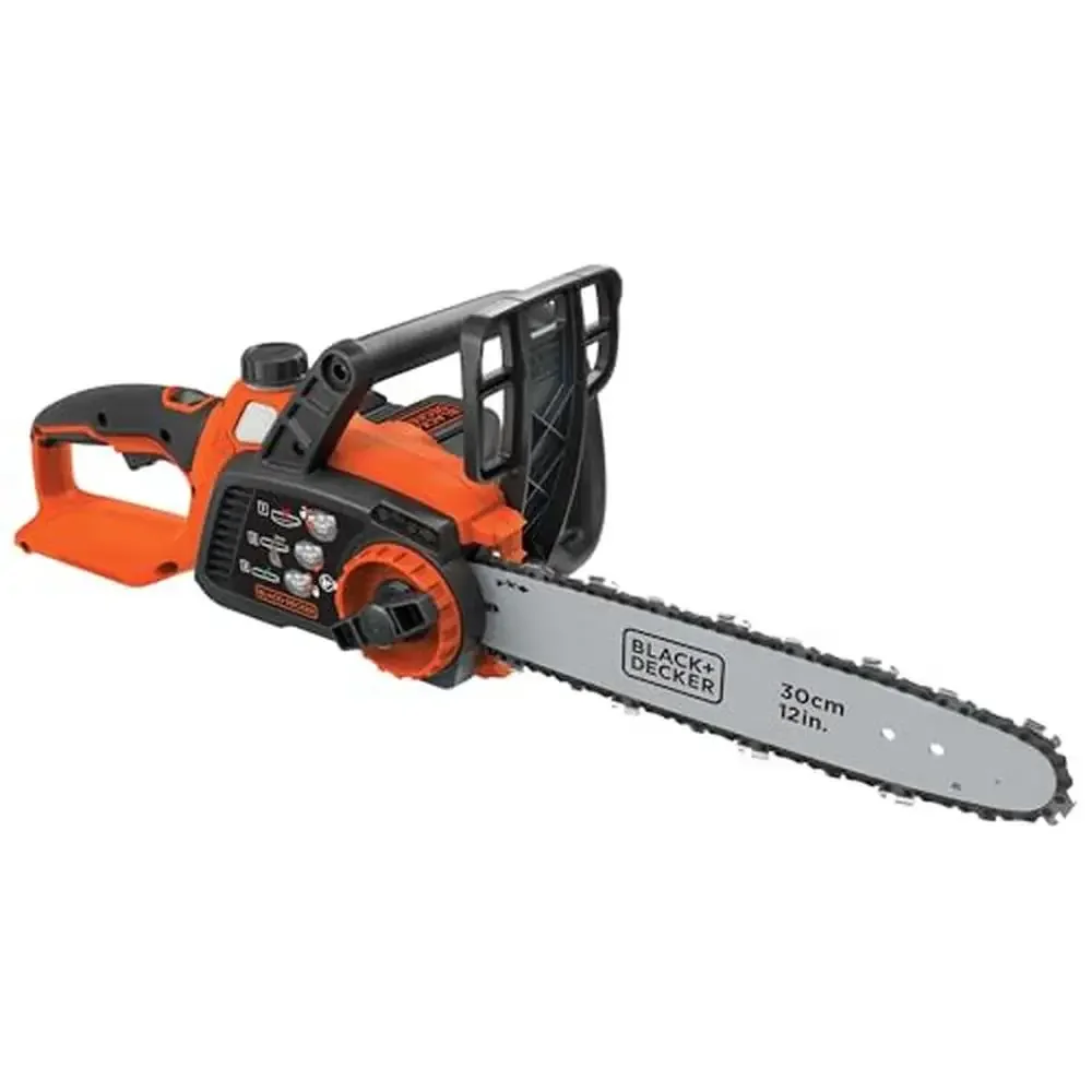 

40V MAX Cordless Chainsaw 12-Inch Extended Runtime Smooth Cuts Tool-Free Tensioning Safety Features Interchangeable Battery