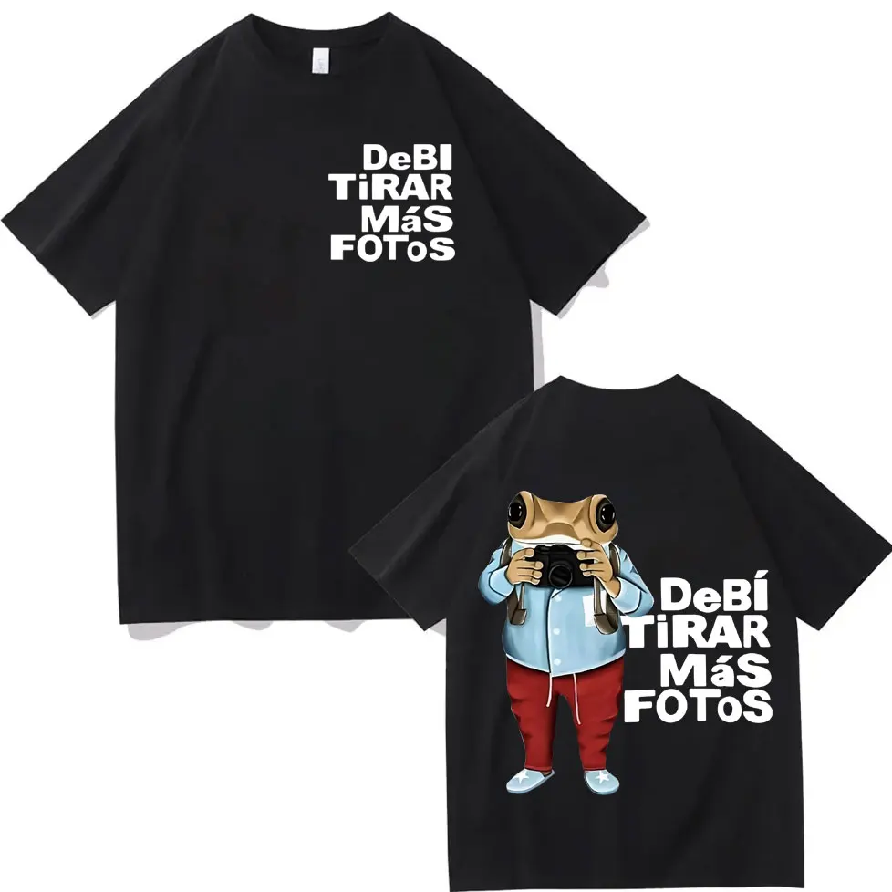 

Debí Tirar Más Fotos Bad Bunny New Album 2025 T-shirt Hip Hop Vintage Short Sleeve T-shirts Men Women Fashion Casual T Shirts