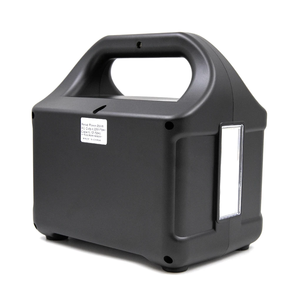 200W Outdoor Camping Backup Power Enerador Solar Portatil Rechargeable Electric Portable Solar Generator Mini Power Station