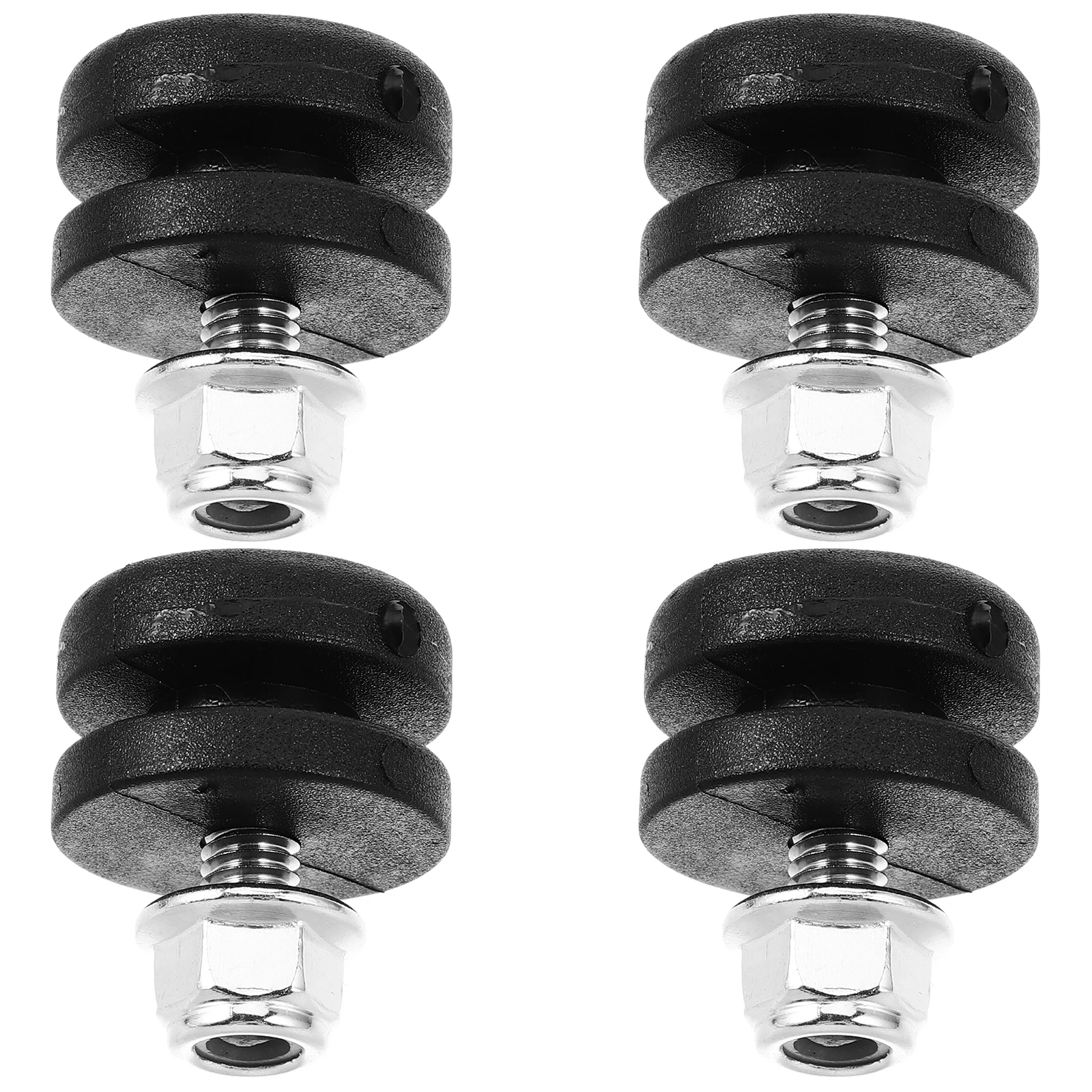 

4pcs Trunk Base Plate Bushing Pad Motorcycle Rear Luggage Box Buckle Quick Release Noise Reducing Wear Resistant Sturdy