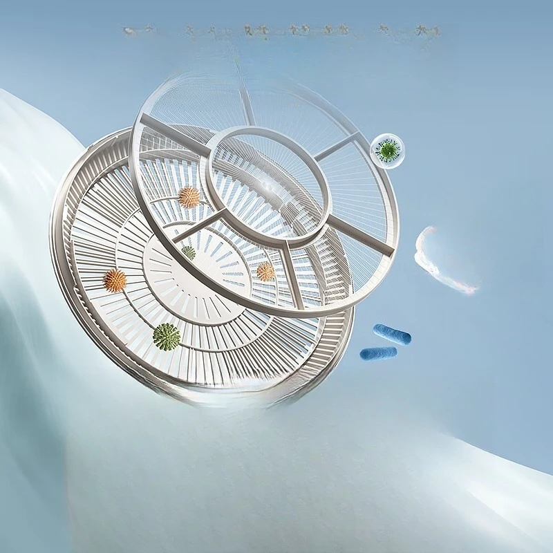 순환 팬 가정용 대형 바닥 선풍기 3D 진동 헤드